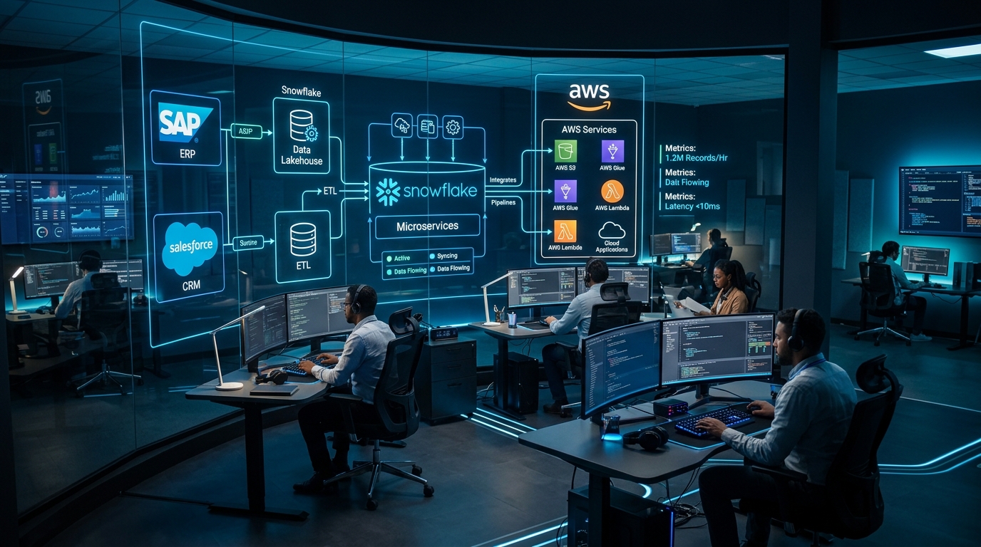 Enterprise Cloud and ERP Integration Systems